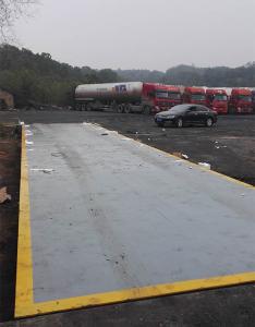 洛陽保運(yùn)石化運(yùn)輸公司120噸汽車衡案例